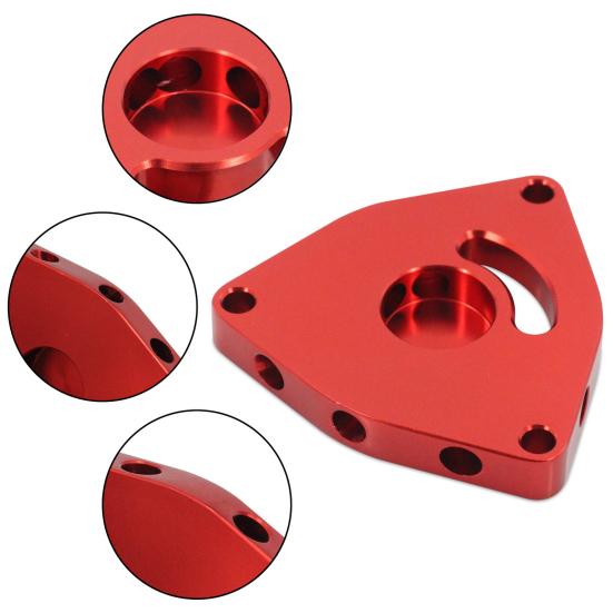 Yousheng Turbo BOV Gasket Plate for Honda for Civic 2015-2021 1.5T, Aluminum Blow Off Valve Gasket Replacement, Exhaust Valve Seal
