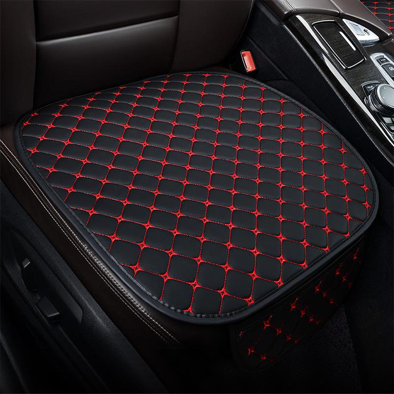 1Pcs New Universal Car Seat Covers Wear-Resistant Durable Seat Cushion Black Leather Automobiles Seats Cover