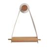 Wall Mounted Paper Towel Holders Rack Wooden Toilet Paper Holder Simple Paper Roll Holder  Bathroom