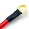 LEXOR Reinforced Earthing Cable, Universal 5-piece Set, Fuel Economy, Torque, Noise Reduction, Terminal, Includes Mounting Screws, Engine, Red