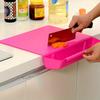 Kitchen Cutting Board 2-in-1 Chopping Board with Container Slot for Vegetable And Meat