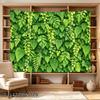2D Flat, 1pc Horizontal Botanical Tapestry Wall Hanging - Lush Vine & Foliage Print Suitable for Decor, Modern Minimalist Wall, Fabric with Natural fo