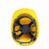 Construction Safety Helmet Hard Hat, ABS Thicken Anti-Rolling Design,Adjustable Solid Color,Solves Head Protection Insufficiency