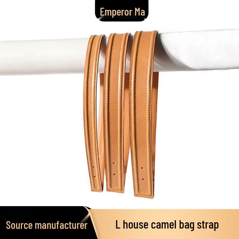 

MHS-C-53 Original Honey Wax Leather Camel Bag Shoulder Strap Replacement