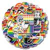 110Pcs Pride Parade Stickers Funny Graffiti Waterproof Decoration Laptop Phone Guitar Car Bike Skateboard Cartoon Decal Gifts