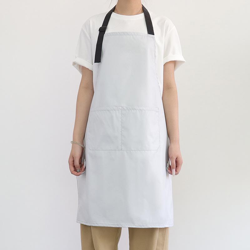 New Style Stain-Proof Neck Apron: Ultra-Thin, Custom Logo, Perfect for Kitchen, Painting, and Catering.