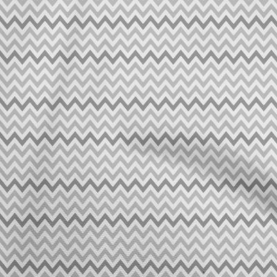 Baumwolle Flex Grau Stoff Chevron Handwerk Projekte Dekor Stoff gedruckt Meterware 40 Zoll