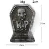 Halloween Foam Tombstone Decoration RIP Skull Graveyard Prop Haunted House Party Garden Cemetery Outdoor Horror Decor Supplies