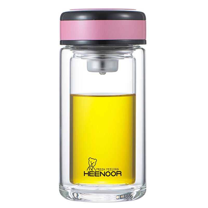 Xinuo 220ml Double Layer Glass Cup