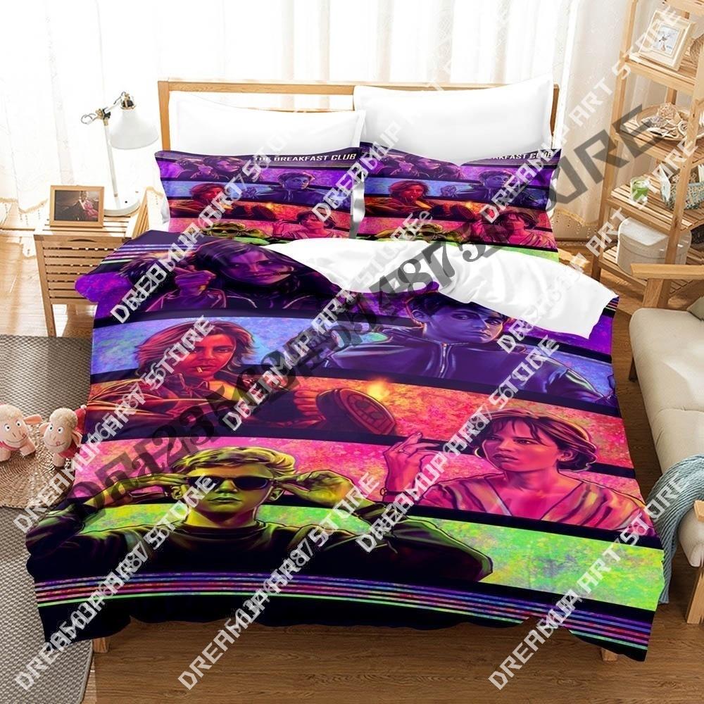 3D Print The Breakfast Club Bedding Set Boys Girl Twin Queen King Size Duvet Cover Pillowcase Bed boys Adult Home Textiles