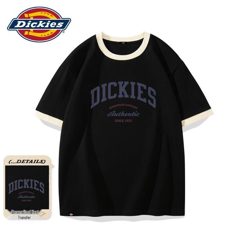 Dickies Unisex Color-block Short Sleeve T-Shirt M