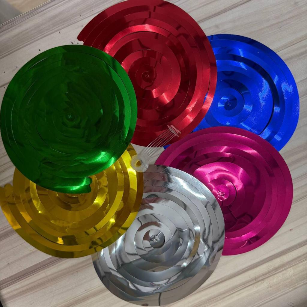 Spiral Hanging Ornament Swirl Streamer for Party, Wedding, and Festival Wall Decoration