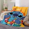 1pc Cute Stitch Printing Blanket - Soft, All-Season Throw for Living Room, Bedroom,Personalized Gift with Adorable Cartoon Design