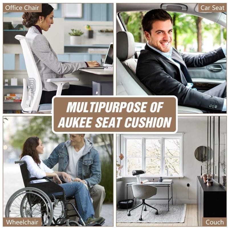 for Seat Cushions Covers Universal for 4 Season Desk Chair Back Support Coccyx P