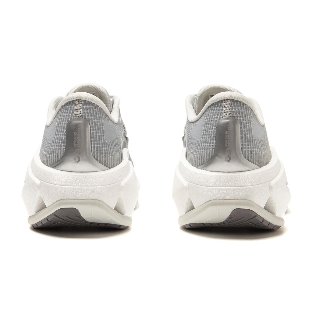 New LiNing Liuliu 8 Cushioned Slip-Resistant Abrasion-Resistant Low-Top Running Shoes Men's White Gray ARZU007-2