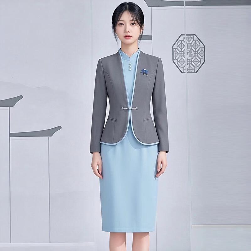 Women's New Chinese Style Professional Dresses & Suit Sets