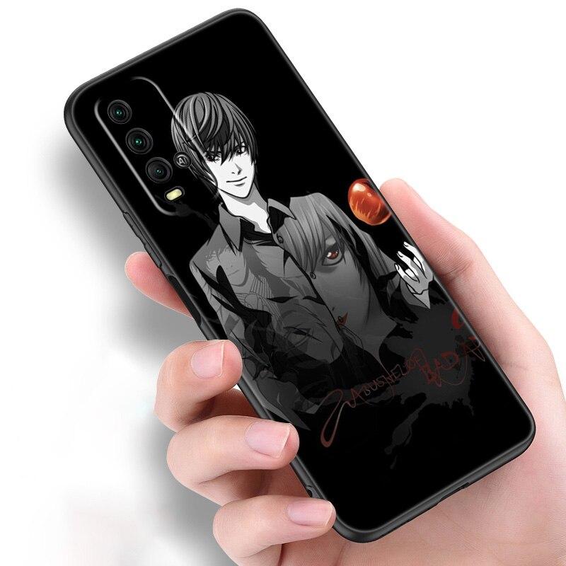 Anime Manga Death Note Ryuk Silikon Handyhülle Für Xiaomi Redmi Note 11 10 9 8 Pro 11T 10T 10S 9S 8T 9 9A 9C 9T Schwarze Hülle
