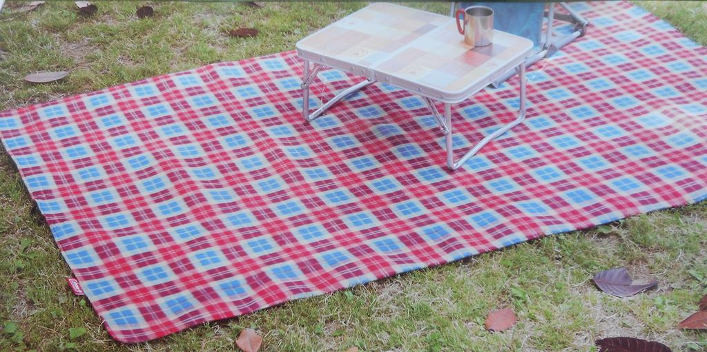 Coleman Fleece Fritidslaken 140 Rød Rutete 2000021174