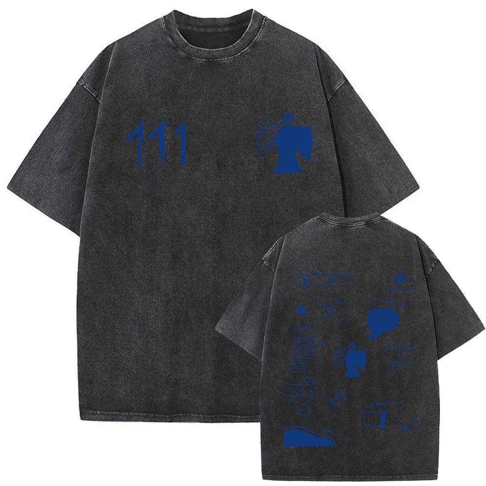 Gewaschenes Vintage Rapper Milo J La Vida Era Mas Corta Album Grafik T-Shirt Herren Damen Hip Hop Mode Popmusik T-Shirts Streetwear