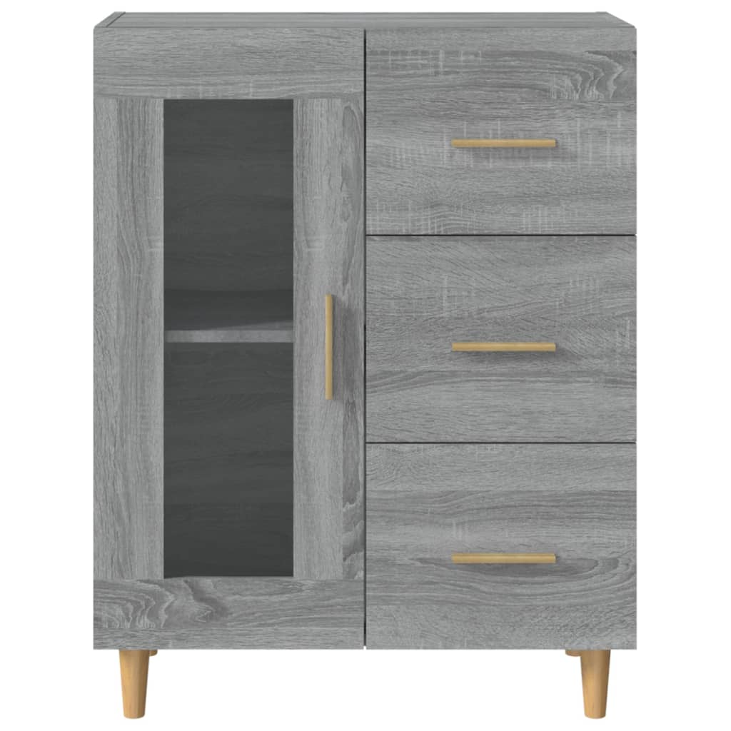 Sideboard Gray Sonoma 69.5 x 34 x 90 cm Particleboard