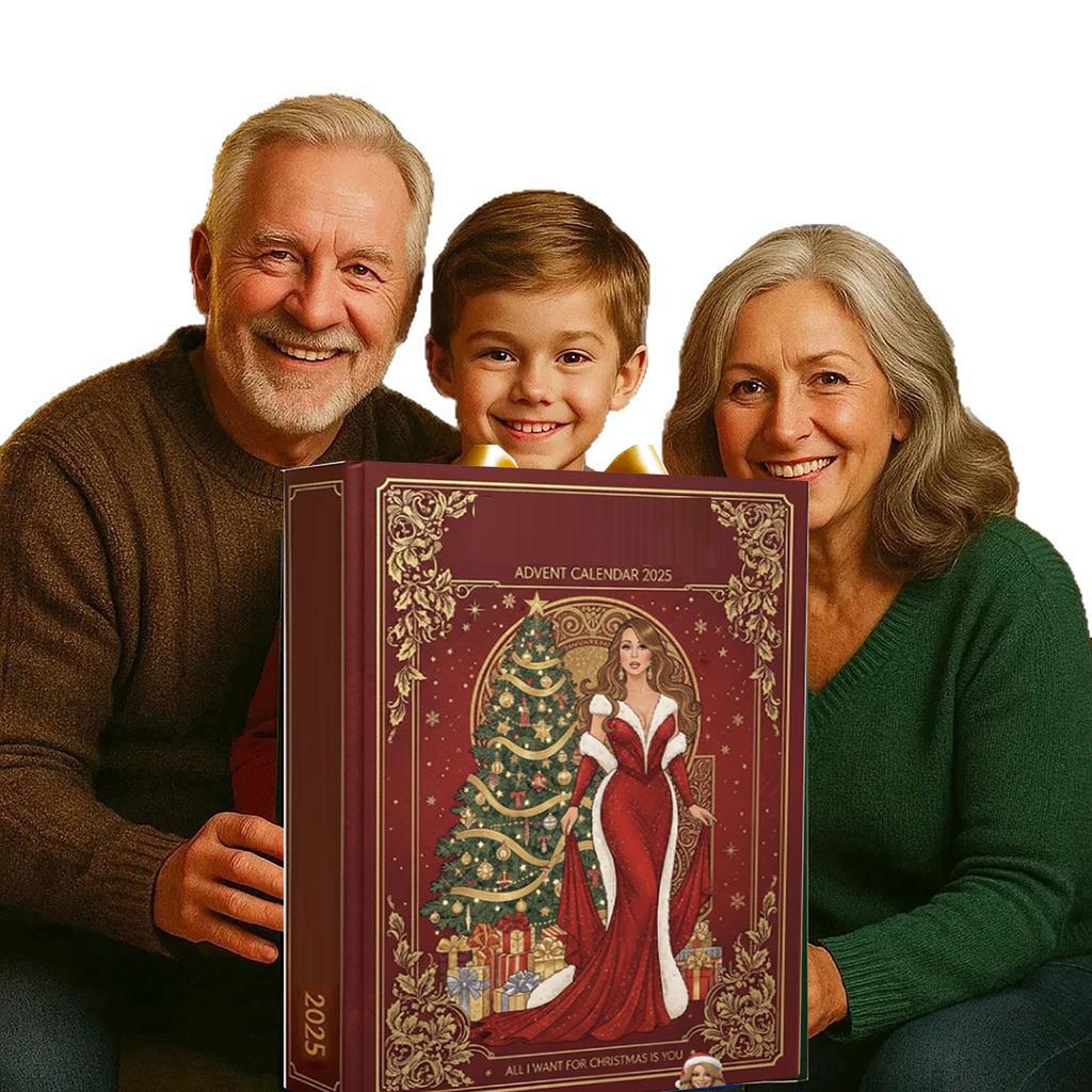 Christmas Advent Calendar,The Countdown Calendar Includes 24 Gifts, Countdown Calendar, And Surprise Gift