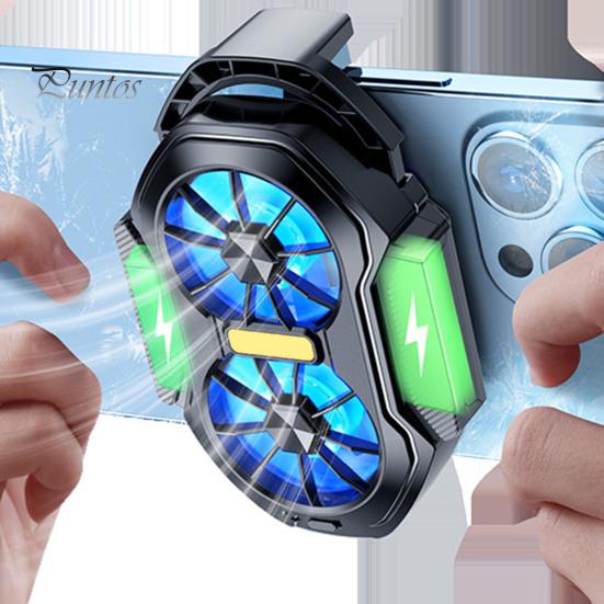 Trådløs mobiltelefon Radiator Kjølevifte Halvleder Varmespredning Lav støy Oppladbar Universal Telefon Radiator