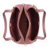 Coach Erin Schulter 31 Unifarbenes Design Goldene Beschläge Genarbtes Leder Schultertasche Groß Damen Pfingstrose