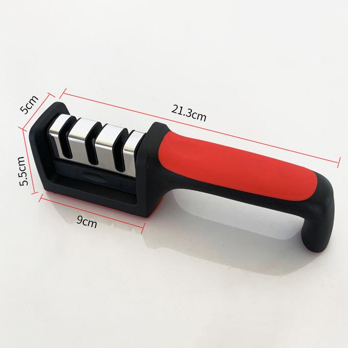 Knife Sharpener Kitchen Quick Manual Sharpening Stone Three Stages Home Multifunctional Knife Sharpener Scissors