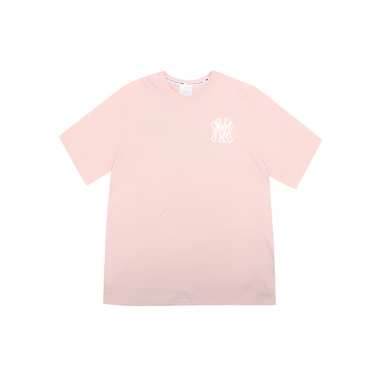 

New MLB Set-in Sleeve T-Shirt Unisex Pink 31TSSJ931-50P S