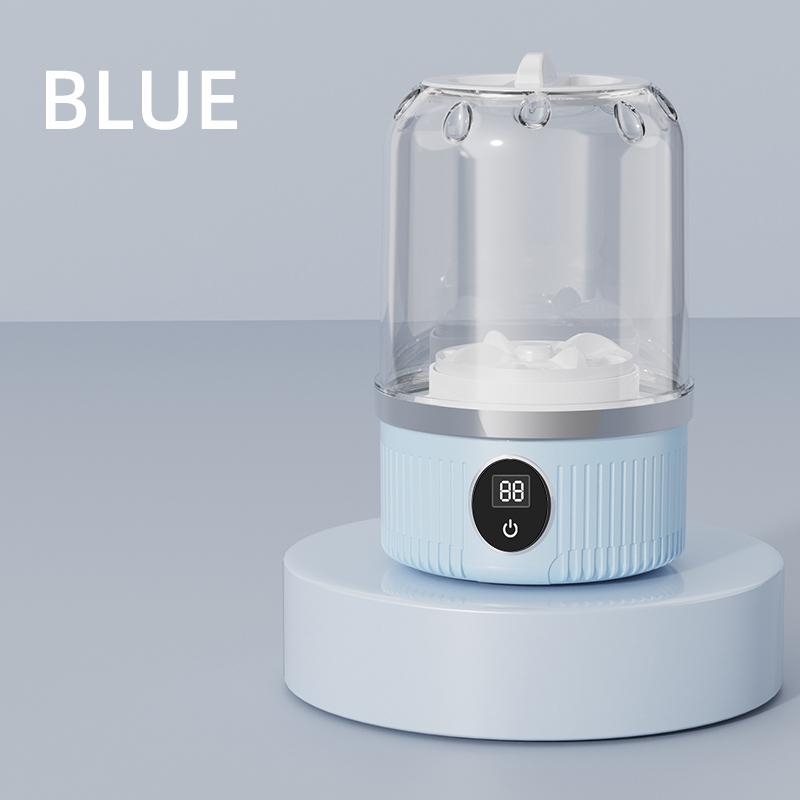 Wireless Washing Machine Portable Underwear Cleaner 1L Mini Socks Washing Machine Dehydratable Laundry Bucket