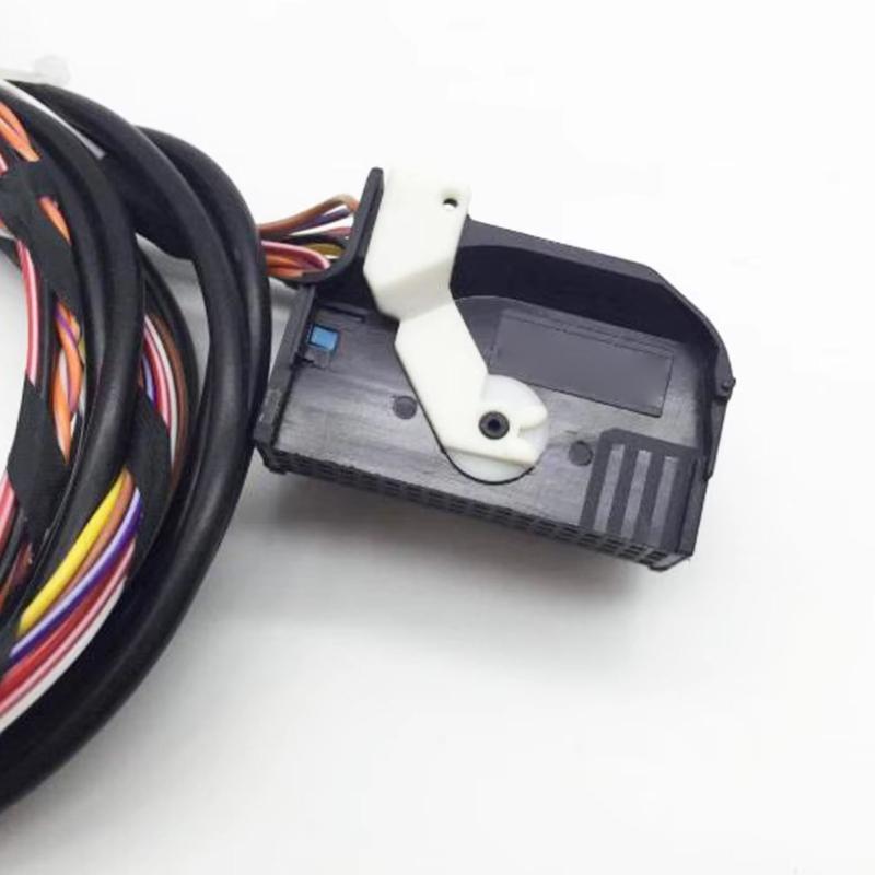 Vehicle Microphone Cable Harness for Automobile Head Units, Wiring Set for RCD510 RNS510 9W2 9ZZ, Listed 8X0035447A and 1K8035730D