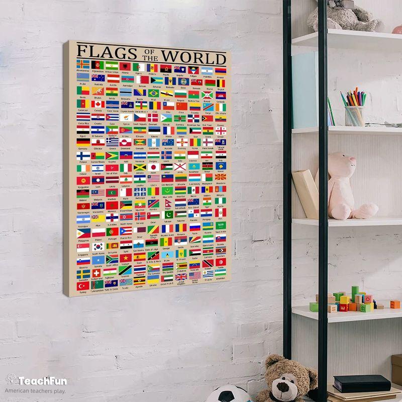 

National Global Culture Theme Wall Chart Poster Kindergarten Primary School Institution Classroom Hall English Environment Creation Decoration Brown Stereo Framed Hanging Picture Medium