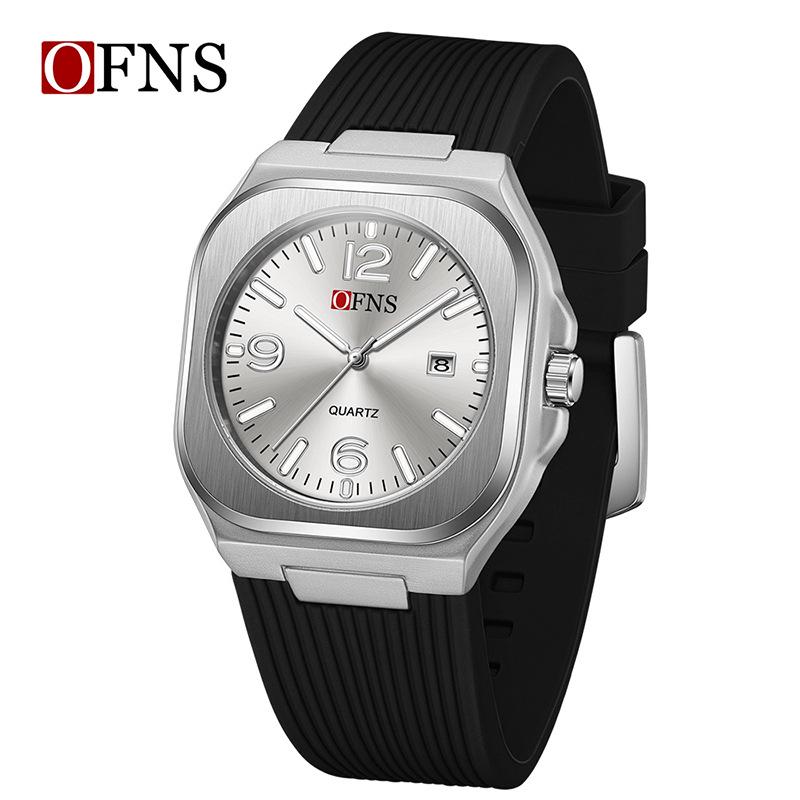 Ofns Men's Waterproof Business Watch, Bestseller, Square/Round Dial, Classic Single Calendar