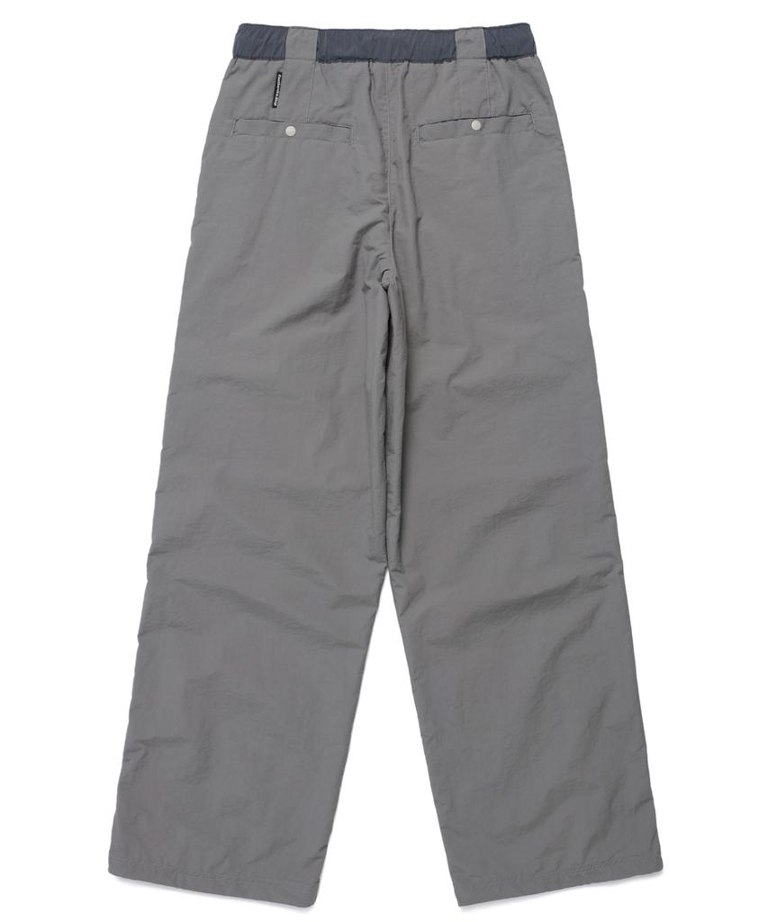 Iseuteuseobiseusyab Parachute Woven Pants - Gray