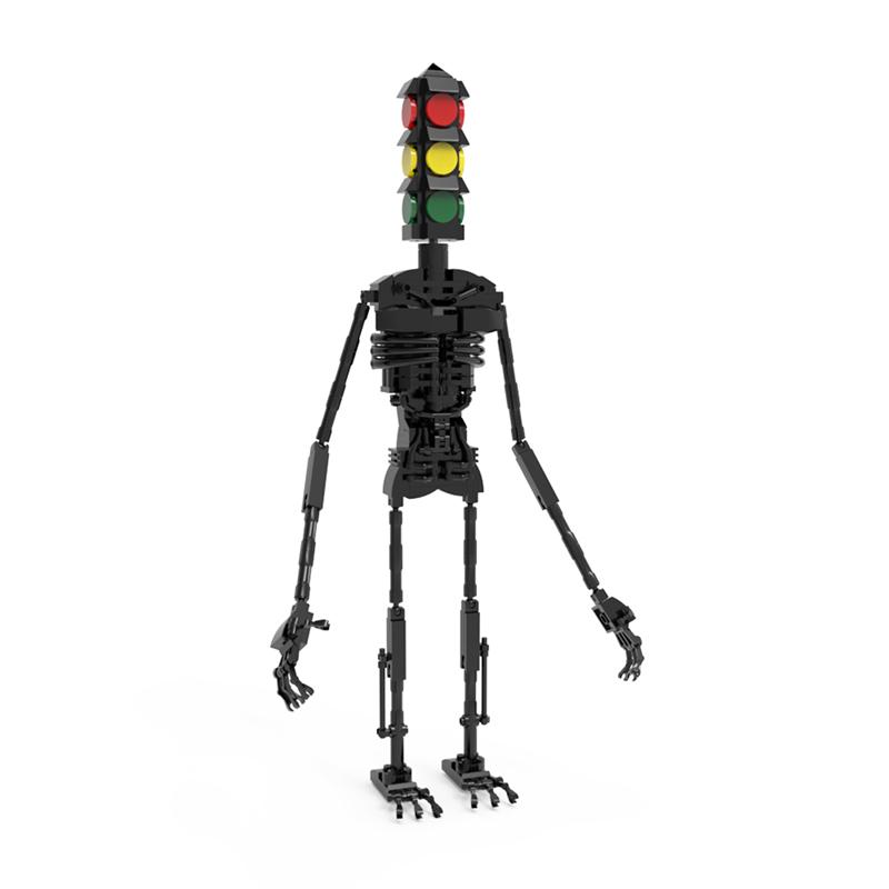Creative MOC Siren Head Horror Legend Figures Building Blocks DIY Model Bricks Toys for Children Block Toy Kids Gifts