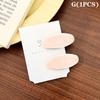 Simple Wave Oval Pink Seamless Hair Clip Women Acetate Sheet Bangs Clip Hair Duckbill Clip Hairpins Hair Styling Tool Gift