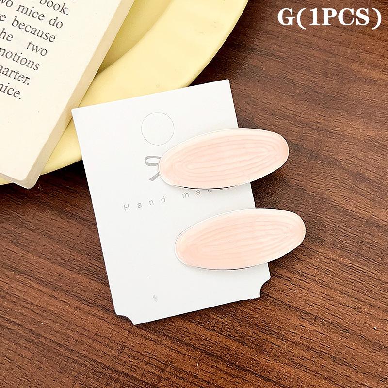 

Простая волна овальная розовая бесшовная заколка для волос женская ацетатная заколка для челки заколка для волос заколка-уточка заколка для волос инструмент для укладки волос подарок