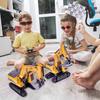 RC Multifunctional Excavator RC Kids Toy Construction Vehicle Radio Functional Excavator Toy Excavator, Bulldozer, Car, Car, Toy, Control,