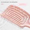 Hair Styling Comb Hollow Rib Comb Nylon Hair Smooth Hair Rotation