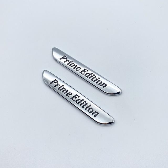 SPORT EDITION NIGHT EDITION Prime Edition Blade Top ABS Emblem for Mercedes Benz Car Fender Side Badge Logo Sticker Glossy Black