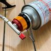 Portable Outdoor Gas Canister Stand with Leak-Proof Metal Buckle