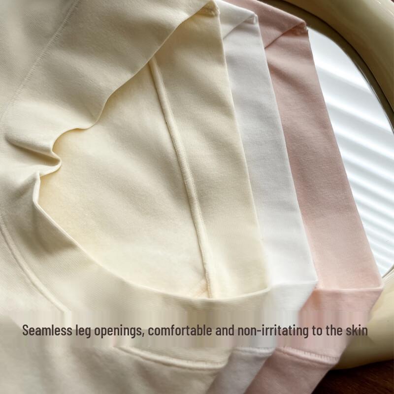 FitonTon Women's High Waist Cotton Tummy Control Briefs 4-Pack