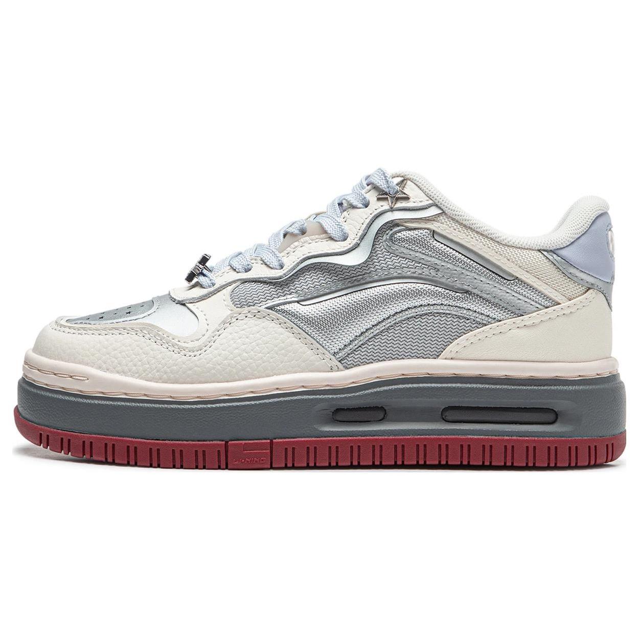 (WMNS) Li-Ning Future C1 Beige Silver Grey Women s AGCT500-2 EU 38⅓