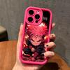 Jujutsu Kaisen Sukuna Mobile Phone Case for iPhone 17 16 15 14 13 12 11 Air Pro Max Plus Thicken TPU Colorful Cover Cover Pretty