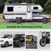 1/4PCS Car Wheel Tire Covers for RV Motorhome for Camper Car Truck Trailer RV Resistant UV Weather Resistant Accessories BlackGood product