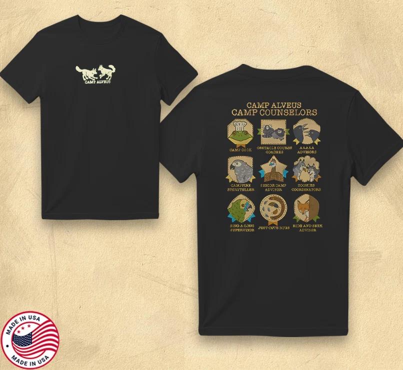 Alveus Sanctuary 2025 Summer Camp Official Apparel and Merchandise Drop 3XL