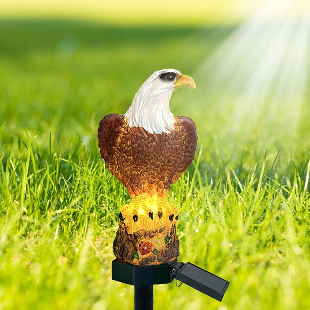 Solar Light Hawk Light Outdoor Ornament Wodoodporny