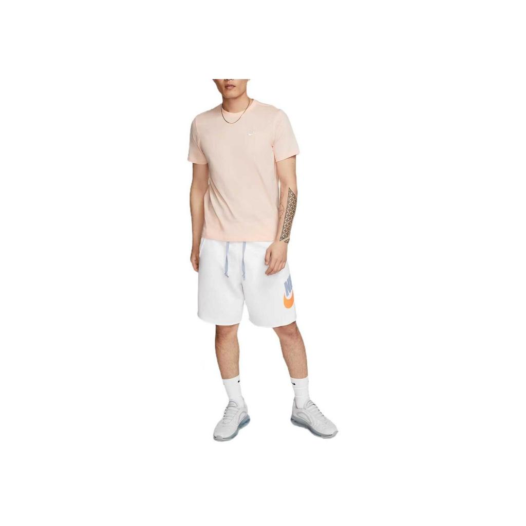 Nike Sportswear Club SS25 Casual Solid Color Simple Comfortable Skin-Friendly Soft Short Sleeve T-Shirt Men Tops Light-Pink AR4999-664