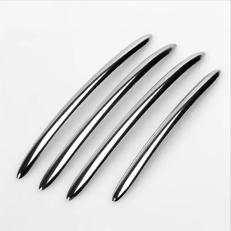 Fit for BMW 7 Series F01 2009-2015, Car Exterior Door Handle Cover, ABS Silver Door Handle Door Bowl Cover Exterior Protection Door Handle Trim