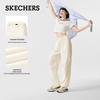 Skechers Women's Moisture-Wicking Wide-Leg Trousers